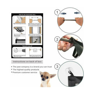 "Magical Mesh Maze for Mischievous Mutts: The Ultimate Canine Containment Contraption!"